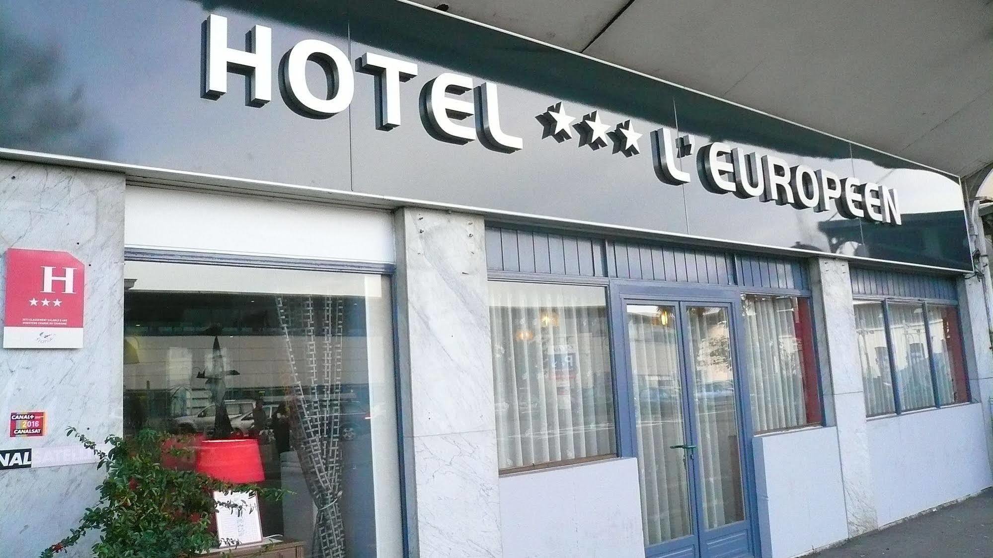 Hotel L'Europeen Tarbes Bagian luar foto